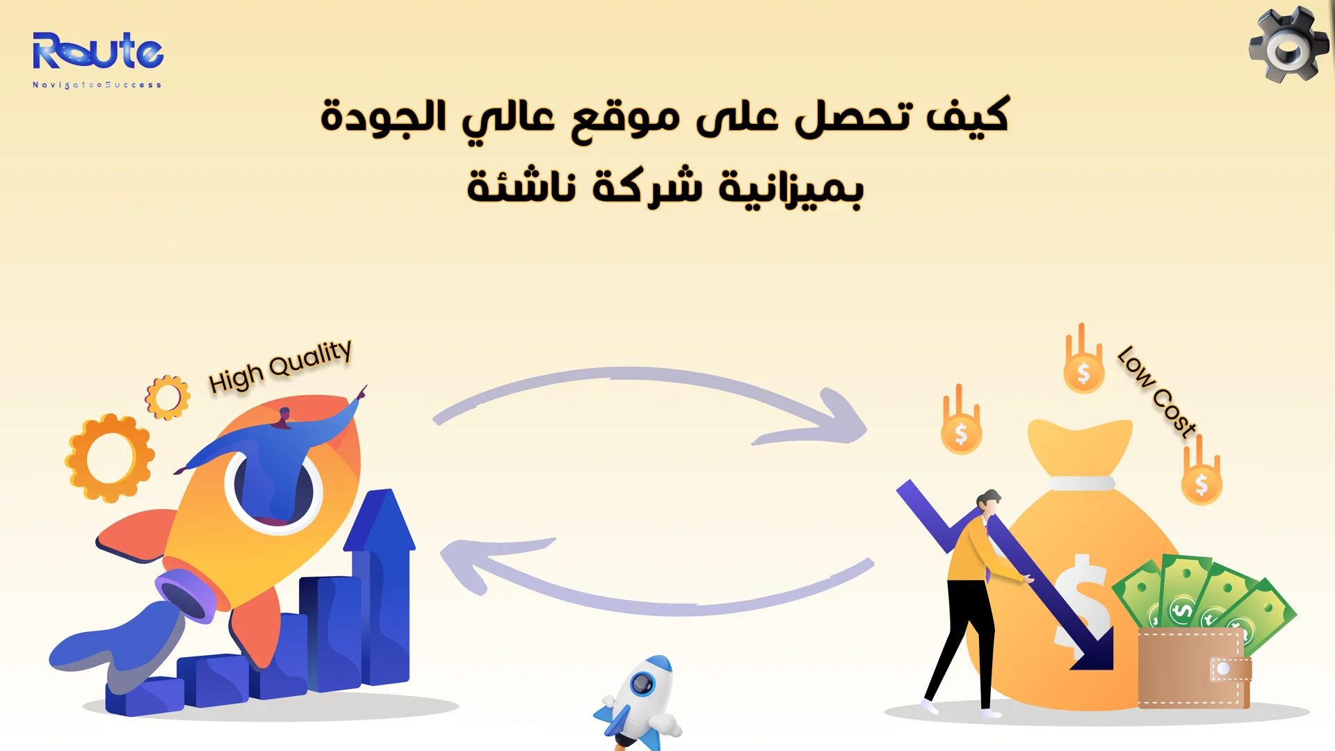 كيف تحصل على موقع عالي الجودة بميزانية شركة ناشئة